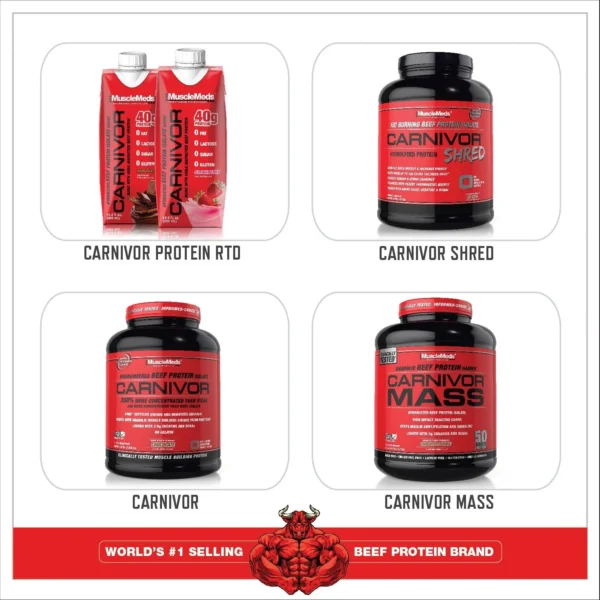musclemeds carnivor™ beef aminos (300 tablets)