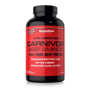 musclemeds carnivor™ beef aminos (300 tablets)