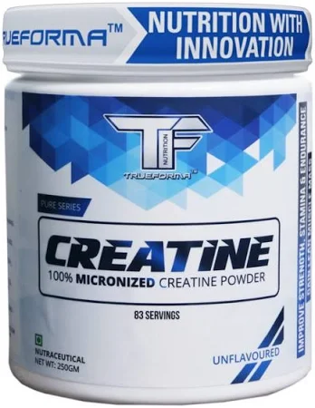 trueforma creatine mocronized monohydrate creatine 250g ( 83serving )