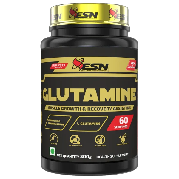 esn glutamine muscle growth & recovery assisting 60serving ( 😊 free delivery 😊 )