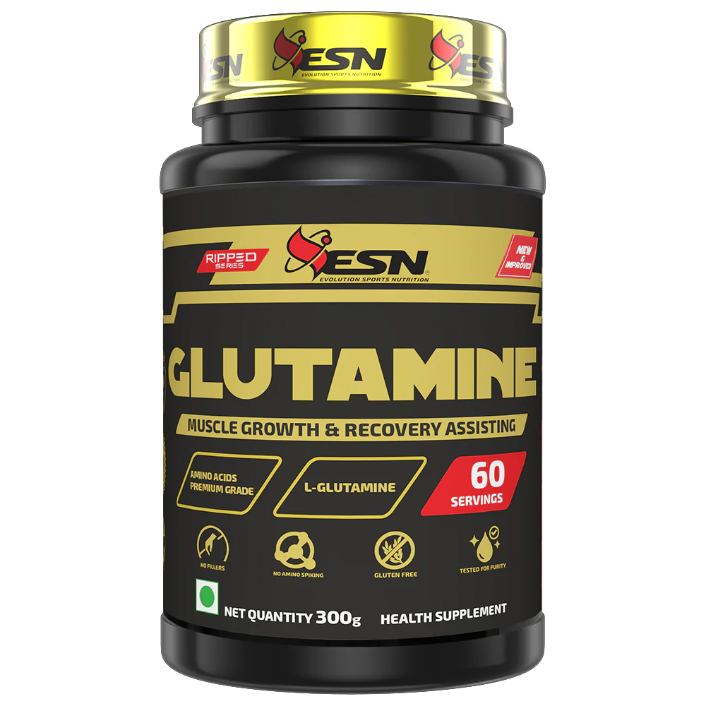 esn glutamine muscle growth & recovery assisting 60serving ( π free delivery π )