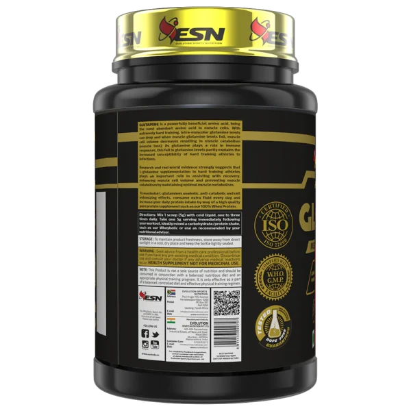 esn glutamine muscle growth & recovery assisting 60serving ( 😊 free delivery 😊 )