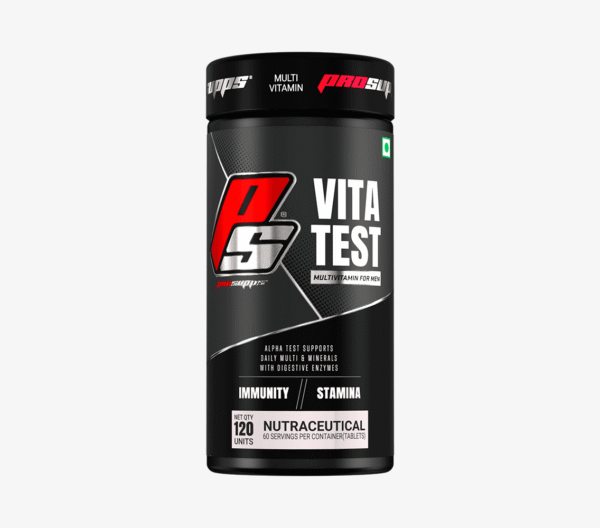 prosupps vita test multivitamin for men 120tab ( 😊free delivery😊)