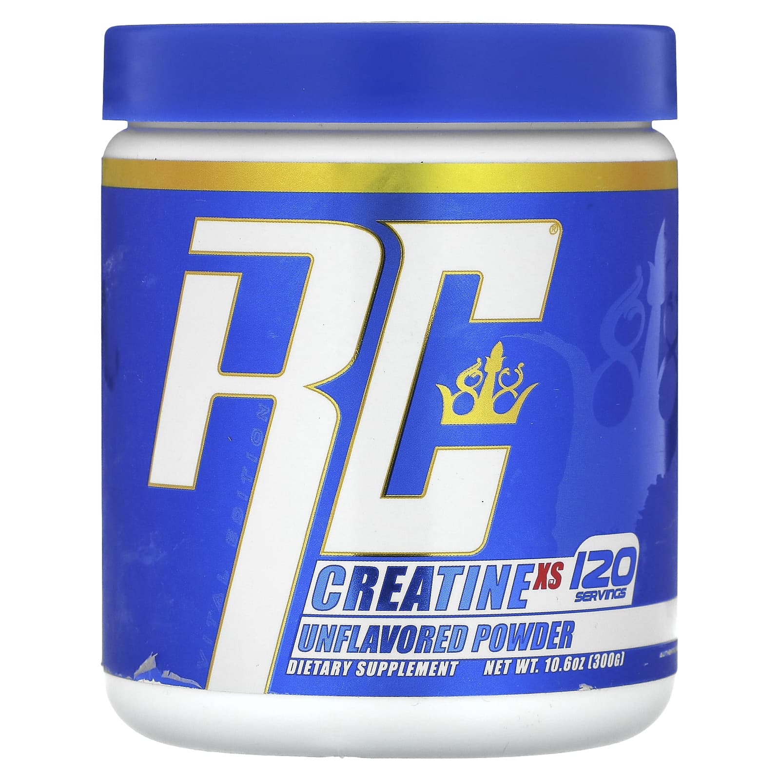 ronnie coleman creatine unflavored powder 300gm ( 120serving ) ( 😊free delivery😊)