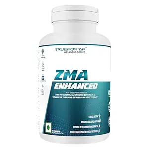 trueforma wellness series zma enhanced stres buster, enhanced sleep quality , muscle development and growth , accelerated post workout recovery 60tab ( π free delivery π )