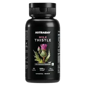 nutrabay milk thistle 60capsules ( 😊free delivery😊 )