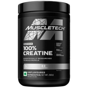 muscletech platinum 100% creatine 250g ( 83serving ) ( 😊free delivery😊 )
