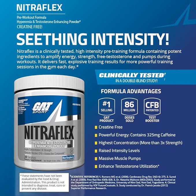 gat sport nitraflex without creatine 30serving ( made in usa ) gat sport nitraflex without creatine 30serving ( made in usa )