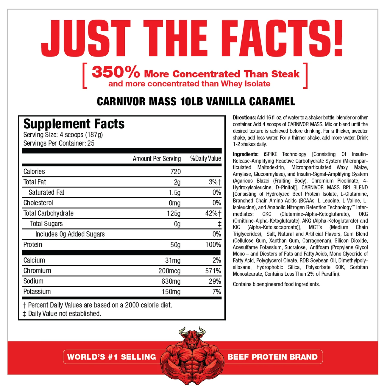 musclemeds anabolic beef protein gainer carnivor mass ( made in usa ) musclemeds anabolic beef protein gainer carnivor mass ( made in usa )