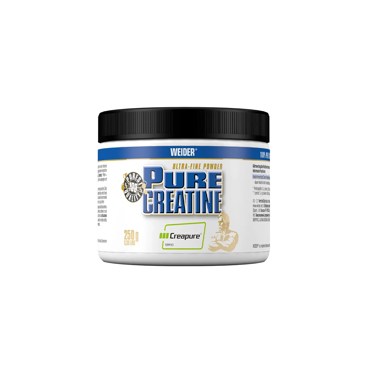 weider ultra fine powder pure creatine creapure 250g ( made in germany ) weider ultra fine powder pure creatine creapure 250g ( made in germany )