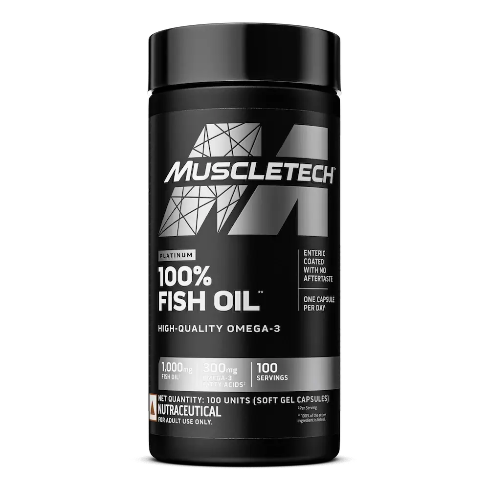 muscletech platinum 100% fish oil 100 serving ( π free delivery π )