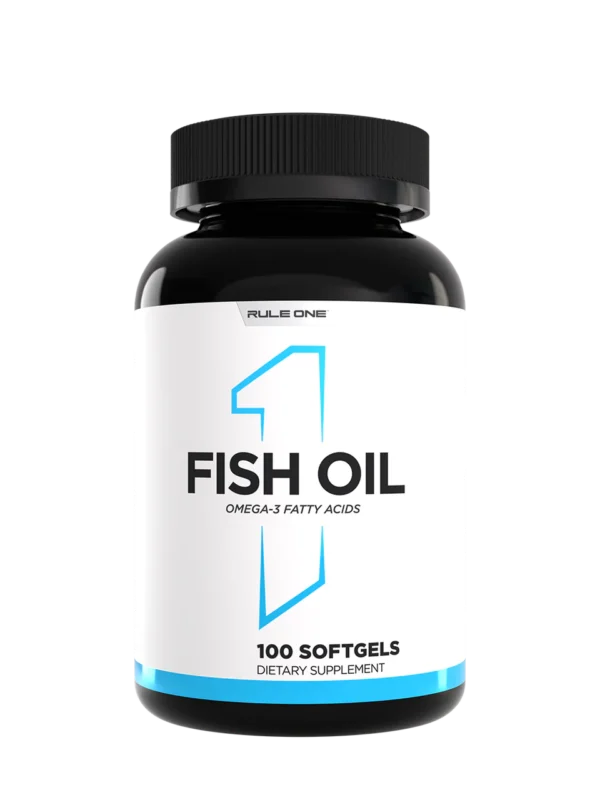 rule1 omega 3 fish oil 100softgel ( made in usa ) ( 😊free delivery😊 )