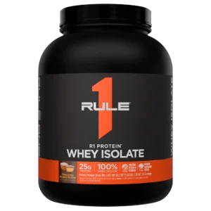 rule1 100% whey protein isolate & hydrolyzed whey protein isolate ( made in usa )