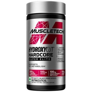 muscletech hydroxycut hardcore elite 110 thermo caps ( made in usa )
