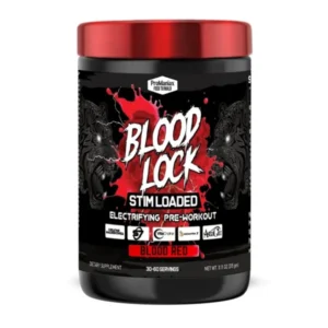 promaniax blood lock stim loaded pre workout 60serving