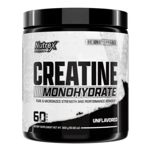 nutrex research creatine monohydrate 300gm ( unflavoured ) ( made in usa )