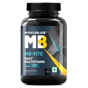 muscleblaze mb vite daily multivitamin 60tablets