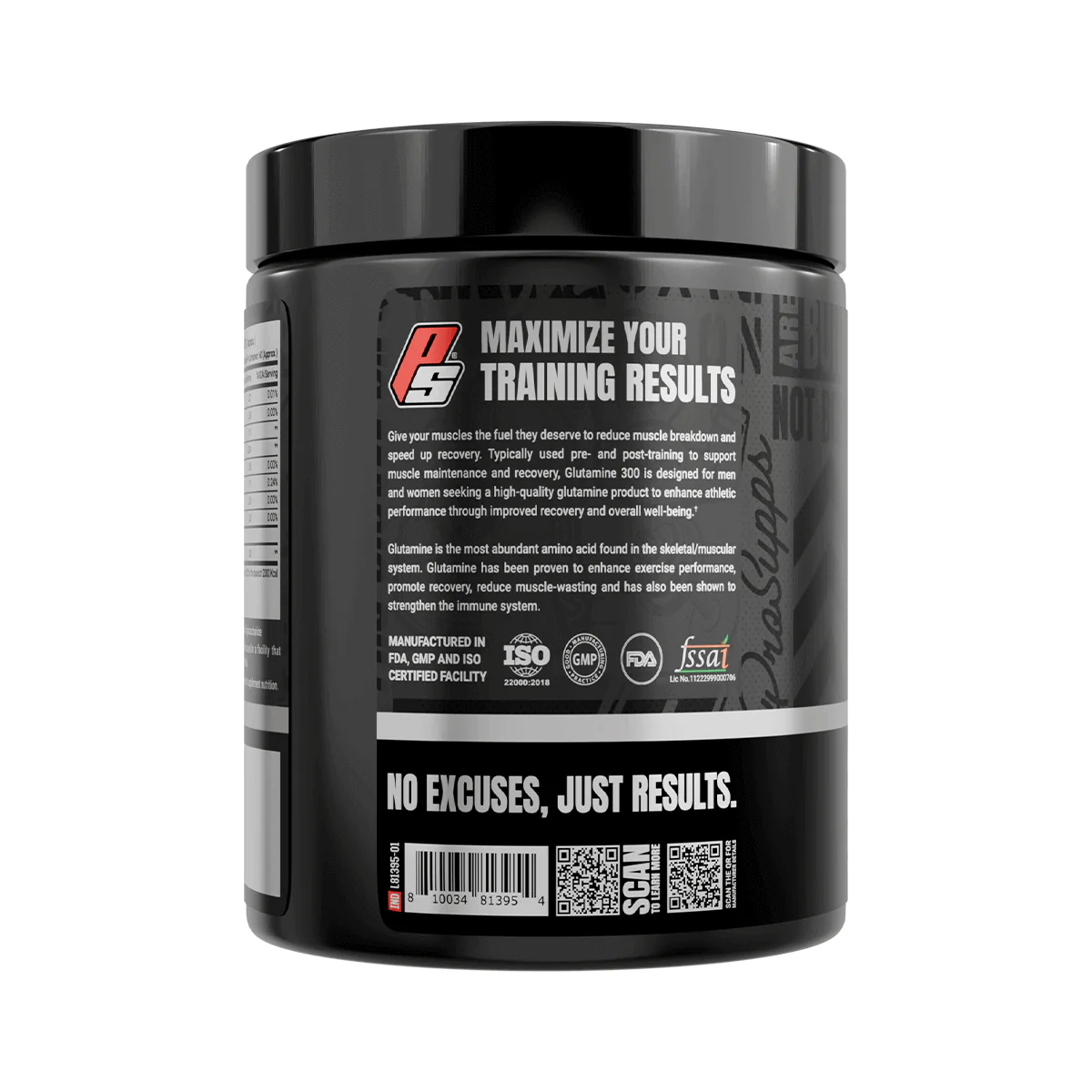 prosupps glutamine 300gm prosupps glutamine 300gm