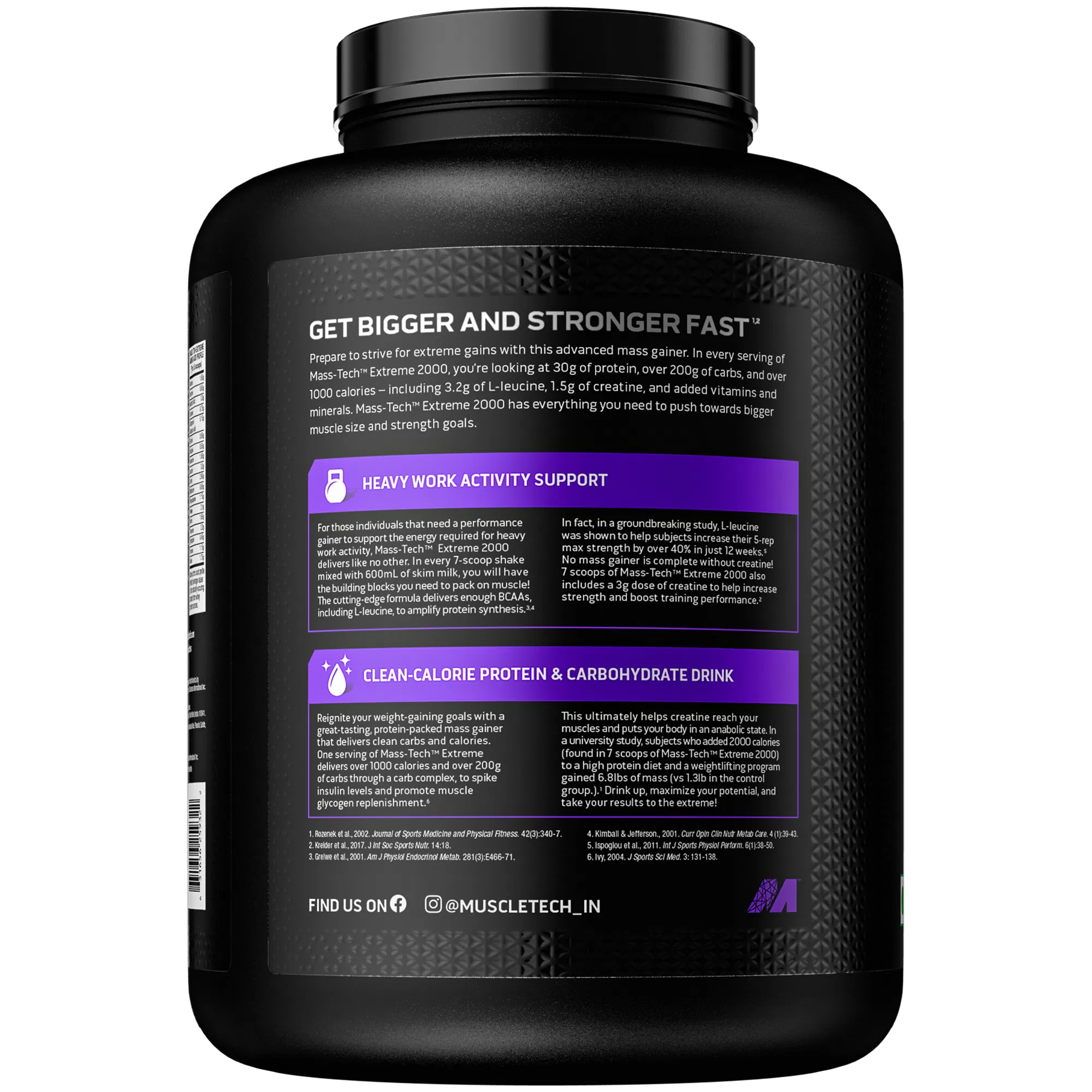 muscletech veg mass gainer triple chocolate brownie (3kg powder (10 servings) masstech extreme 2000 high protein food for weight gainer (30g protein, 1073 kcal, 1.5g creatine & added vitamin, minerals) muscletech veg mass gainer triple chocolate brownie (3kg powder (10 servings) masstech extreme 2000 high protein food for weight gainer (30g protein, 1073 kcal, 1.5g creatine & added vitamin, minerals)