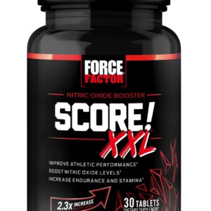 force factor score! xxl for sex timing supplement for men