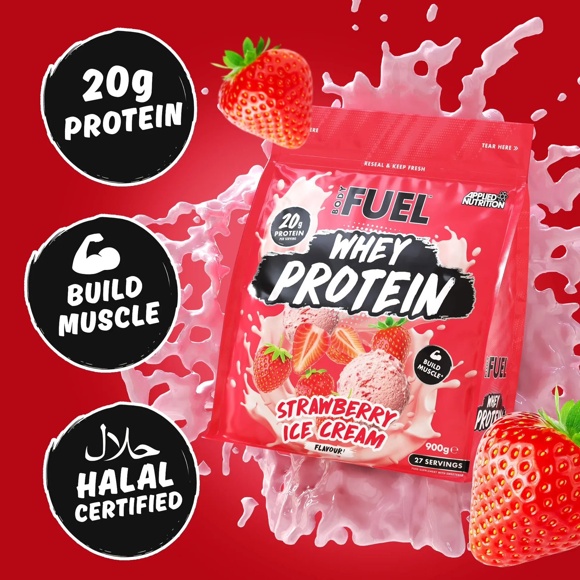 applied nutrition body fuel whey protein 1kg applied nutrition body fuel whey protein 1kg