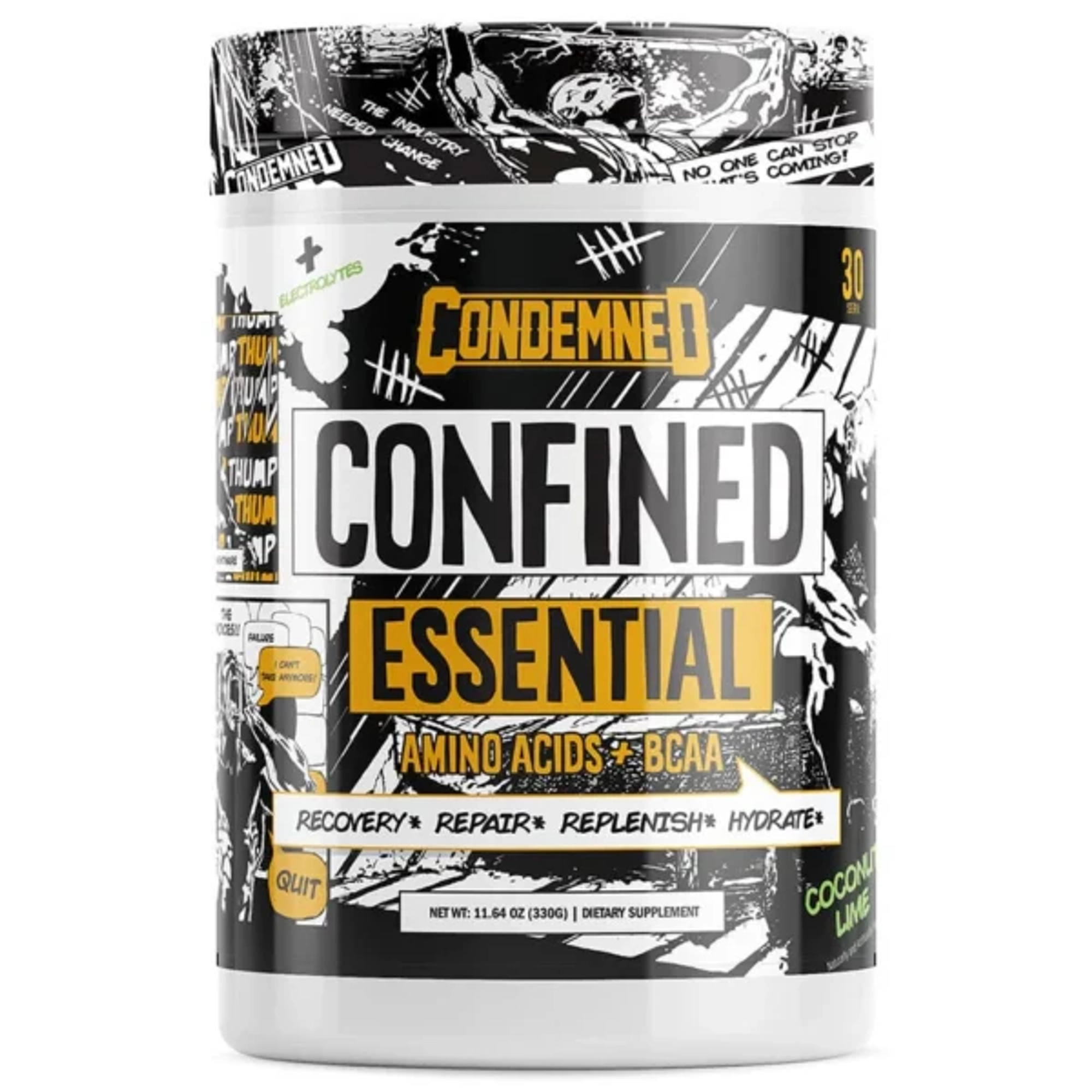 Condemned Labz Confined EAA + BCAA (30 Servings)
