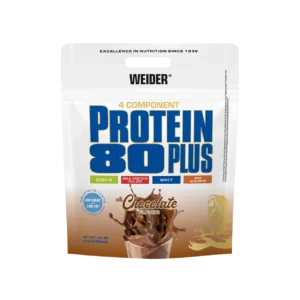 weider protein 80 plus 4 component protein with 80% high quality protein for creamy and delicious shakes!