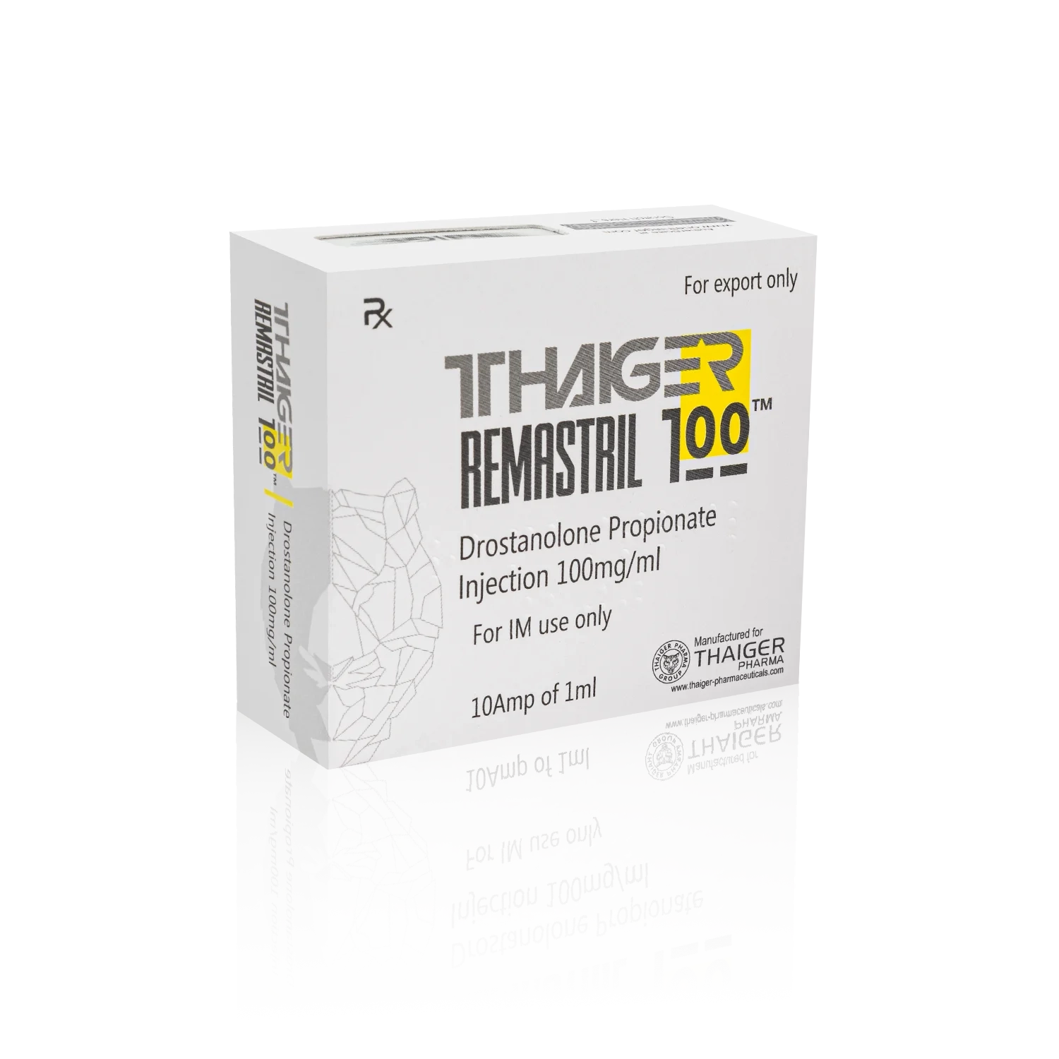 THAIGER PHARMA Masteron REMASTRIL Drostanolone Propionate 100mg