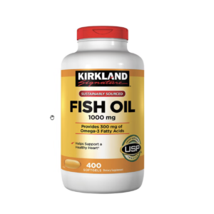 Home kirkland signature fish oil 1000 mg, 400 softgels
