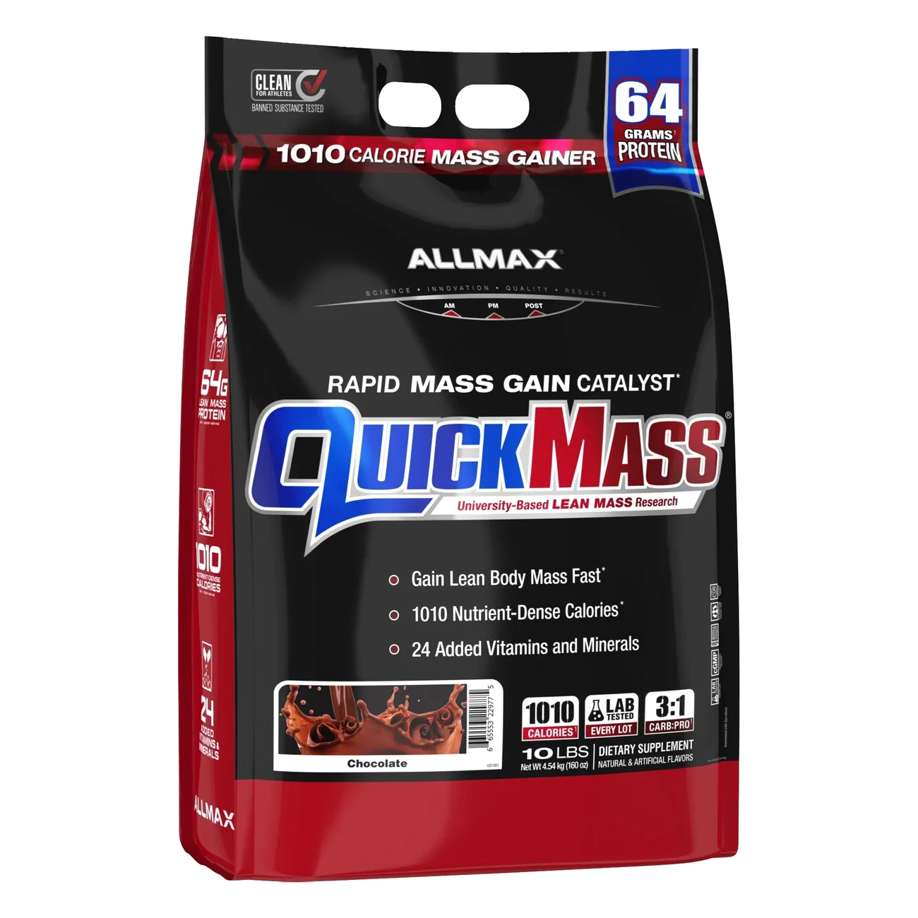 Allmax QuickMass: Mass Gainer  10lbs